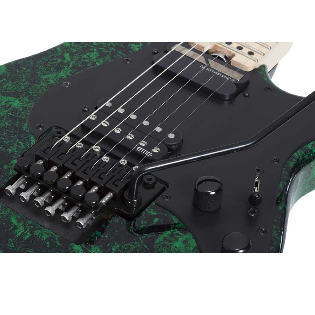 Schecter Sun Valley Super Shredder FR S GR Maple Fret board with Sustainiac 1247 Electric Guitar 6 string Schecter Sun Valley Super Shredder FR S GR Maple Fret board with Sustainiac 1247 Electric Guitar 6 string