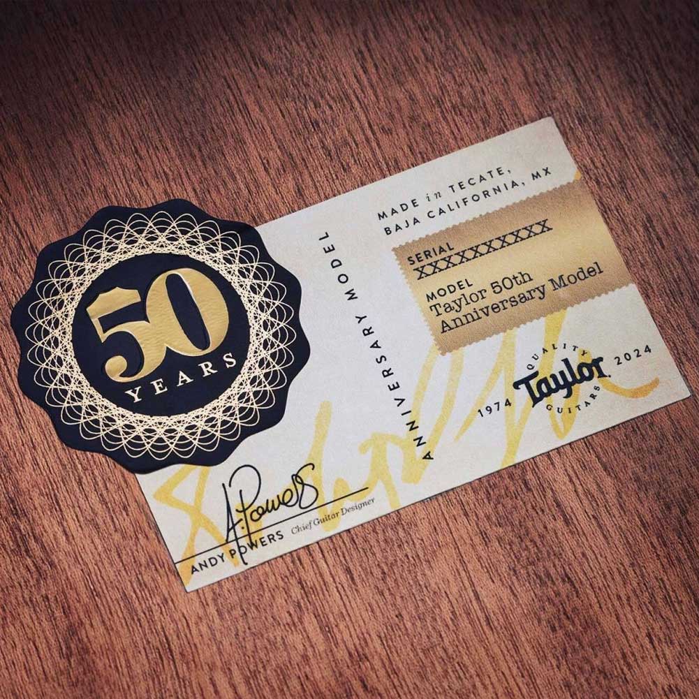 Taylor 50th Anniversary GS Mini-e Rosewood Custom Burst Electro Acoustic Guitar with Gig bag Taylor 50th Anniversary GS Mini-e Rosewood Custom Burst Electro Acoustic Guitar with Gig bag