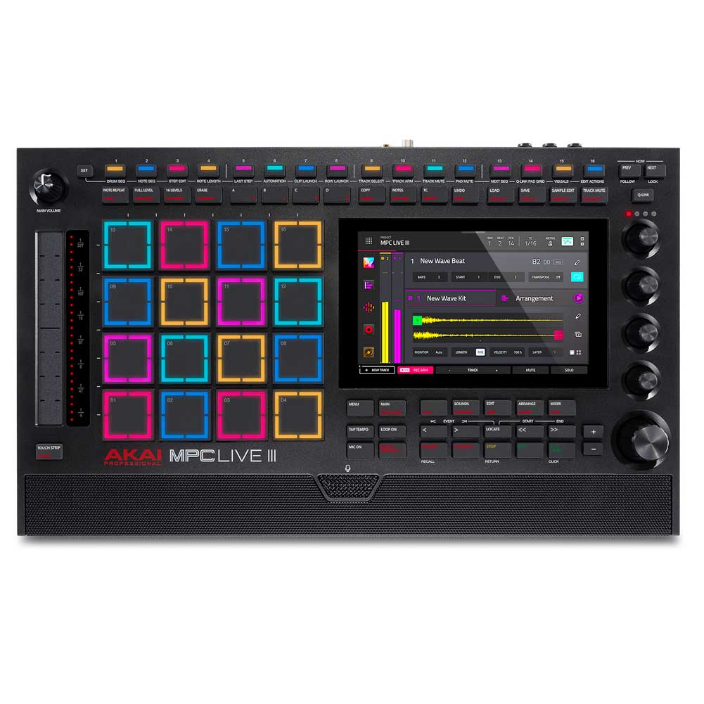 Akai Professional MPC Live III 7 inch Standalone and Sequencer Music Production Center