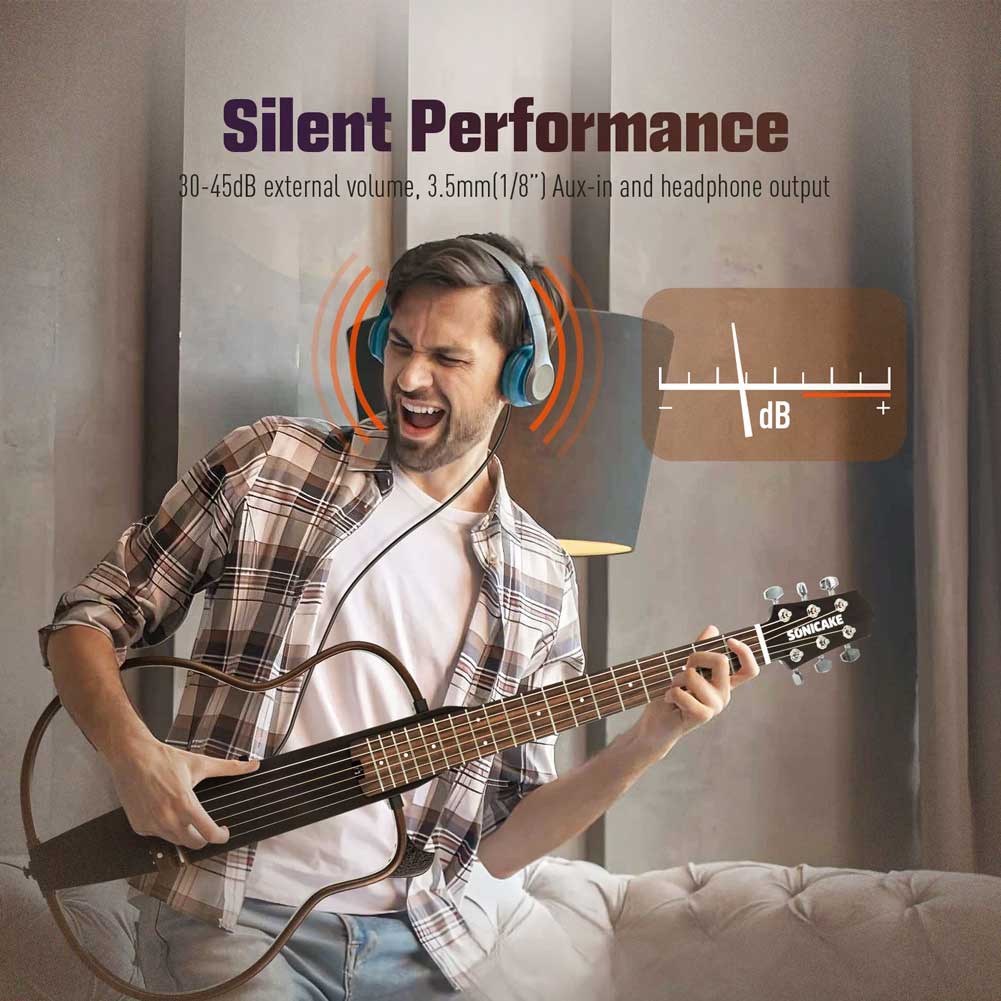 Sonicake QGT-01 Travel Guitar Portable Piezo Electro Acoustic Guitar Kit Solid Mahogany Body Easy Assemble Frames Multi Body-Shape Sim Rechargeable Preamp Gig Bag All Accessories Sonicake QGT-01 Travel Guitar Portable Piezo Electro Acoustic Guitar Kit Solid Mahogany Body Easy Assemble Frames Multi Body-Shape Sim Rechargeable Preamp Gig Bag All Accessories