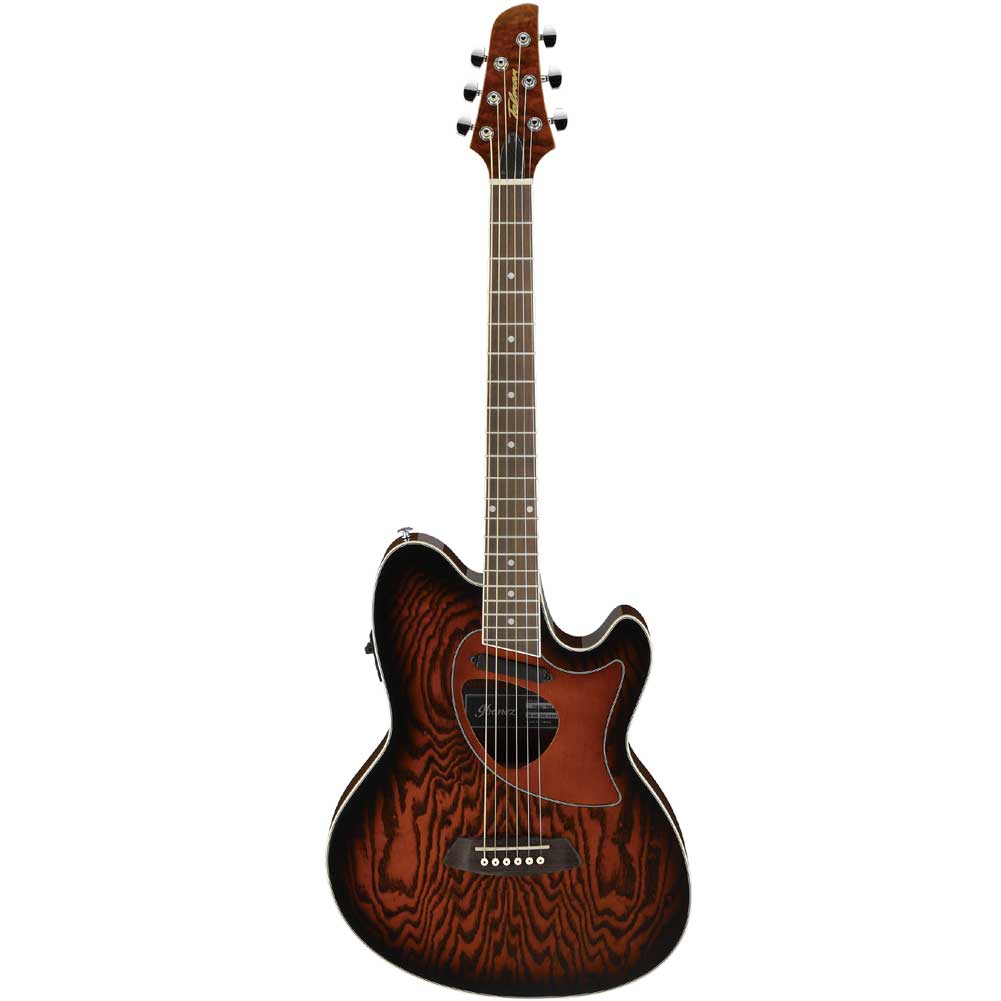 Ibanez TCM50 VBS Talman Double Cutaway body Electro Acoustic Guitar with Gig Bag Ibanez TCM50 VBS Talman Double Cutaway body Electro Acoustic Guitar with Gig Bag