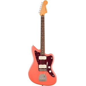 Fender Squier Classic Vibe 60s Jazzmaster Indian Laurel Fingerboard SS Electric Guitar with Gig Bag Tahitian Coral 0374083511