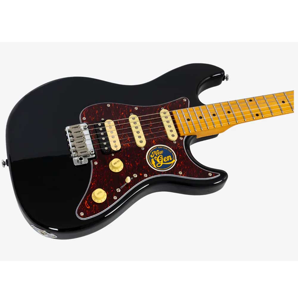 Sire Larry Carlton S7 BK HSS New Gen Series Hard Maple Fretboard Electric Guitar with Gig Bag