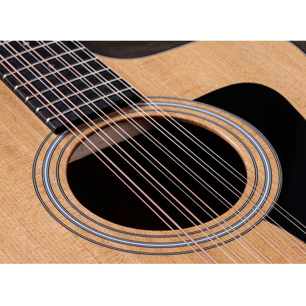 Taylor 150ce Natural Dreadnought 12-string Expression System 2 Electro Acoustic Guitar with Gig Bag