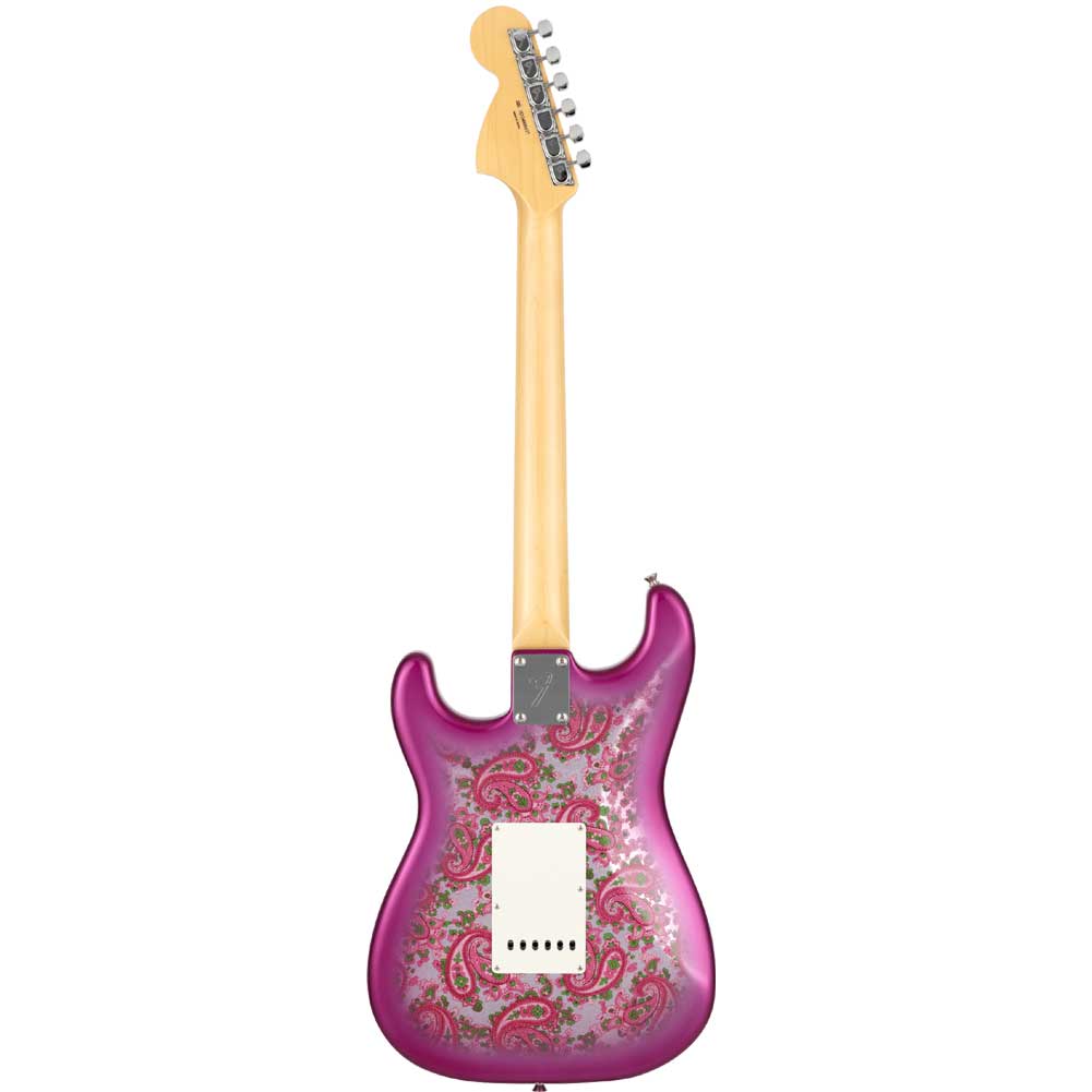 Fender Japanese Pink Paisley Stratocaster Limited Edition SSS Maple Fingerboard with Gig Bag 5631102311