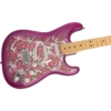 Fender Japanese Pink Paisley Stratocaster Limited Edition SSS Maple Fingerboard with Gig Bag 5631102311