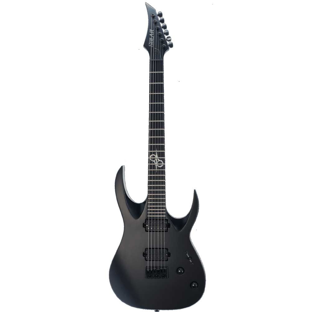 Solar A2.6 S series A Type Carbon Black Matte Electric Guitar 6 String with Gig Bag Solar A2.6 S series A Type Carbon Black Matte Electric Guitar 6 String with Gig Bag