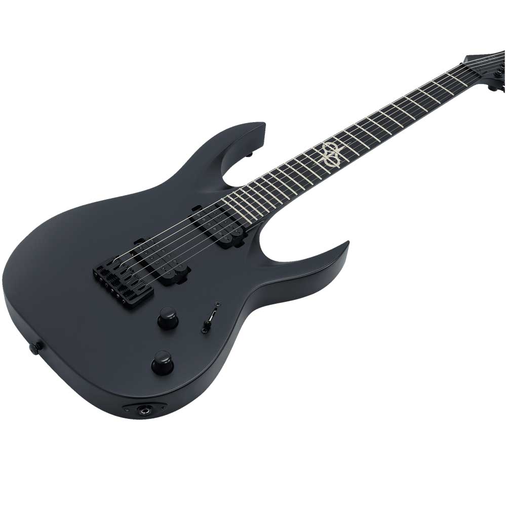 Solar A2.6 S series A Type Carbon Black Matte Electric Guitar 6 String with Gig Bag Solar A2.6 S series A Type Carbon Black Matte Electric Guitar 6 String with Gig Bag