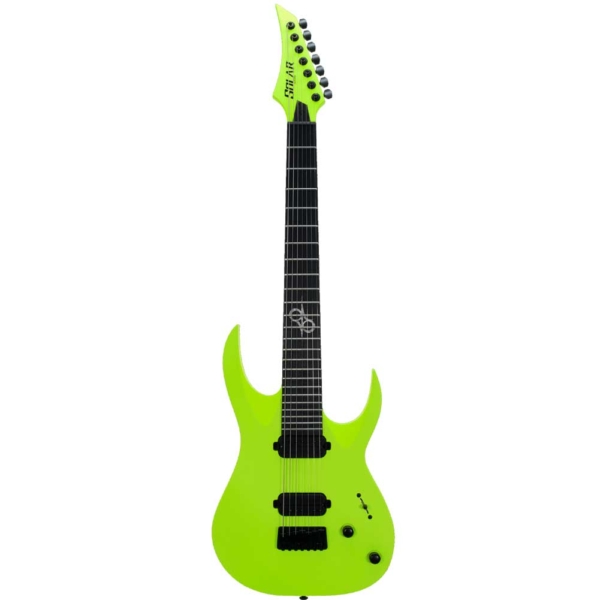Solar A2.7 S series A Type Lemon Neon Matte Electric Guitar 7