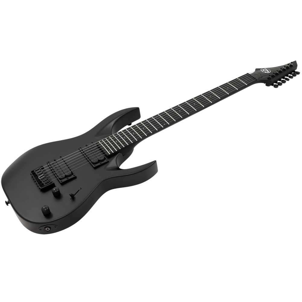 Solar AB4.7C S series Carbon Black Matte Electric Guitar 7 String with Gig bag Solar AB4.7C S series Carbon Black Matte Electric Guitar 7 String with Gig bag
