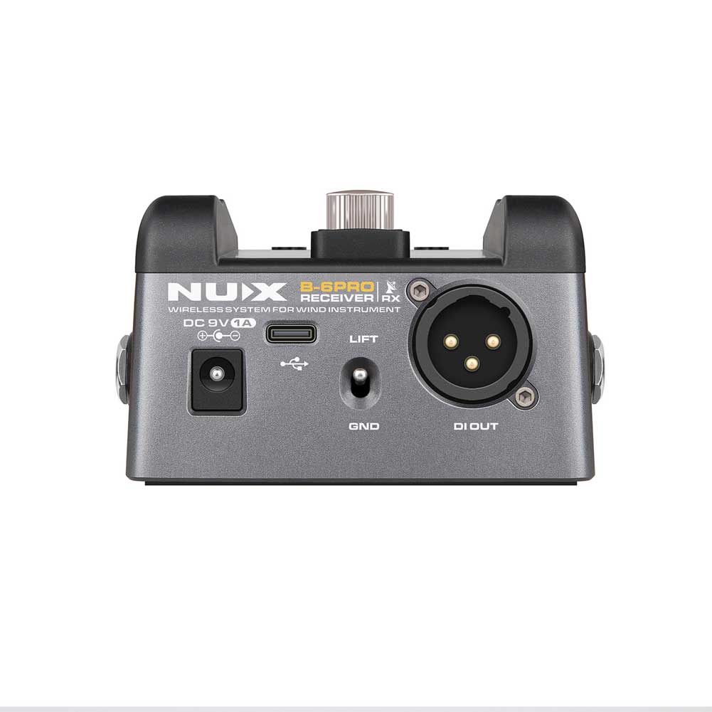 NUX B-6 Pro 2.4 GHz Wireless System for Brass Wind Instruments with case