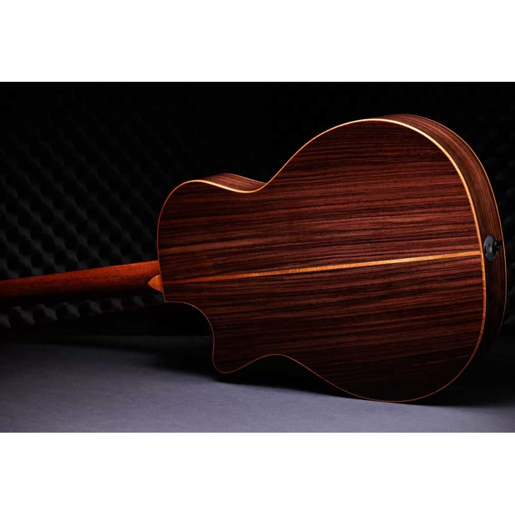 Taylor Custom #34 C14ce B4034 Grand Auditorium Expression System 2 with TaylorSense Electro Acoustic Guitar with Taylor Deluxe Brown Hardshell Case