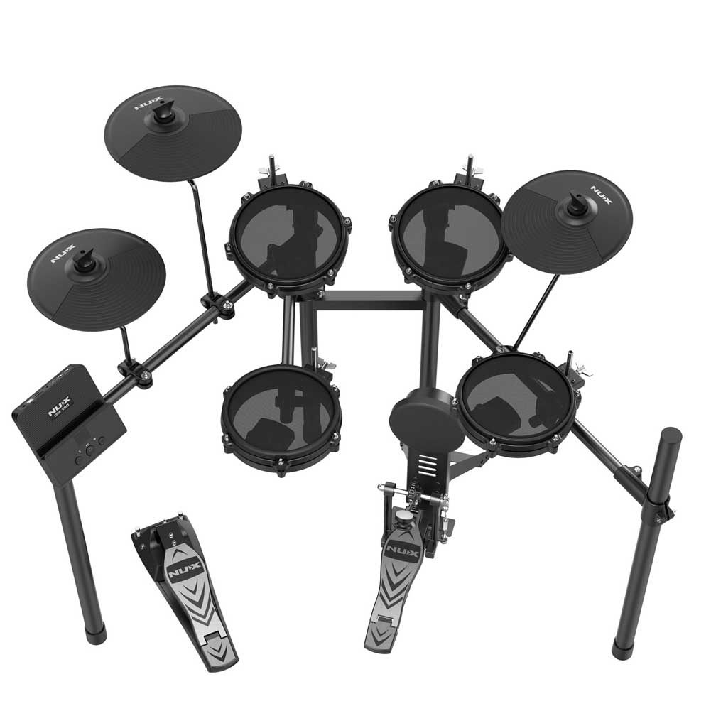 Nux DM-110 8-piece All Mesh Heads Electronic Drum Kit