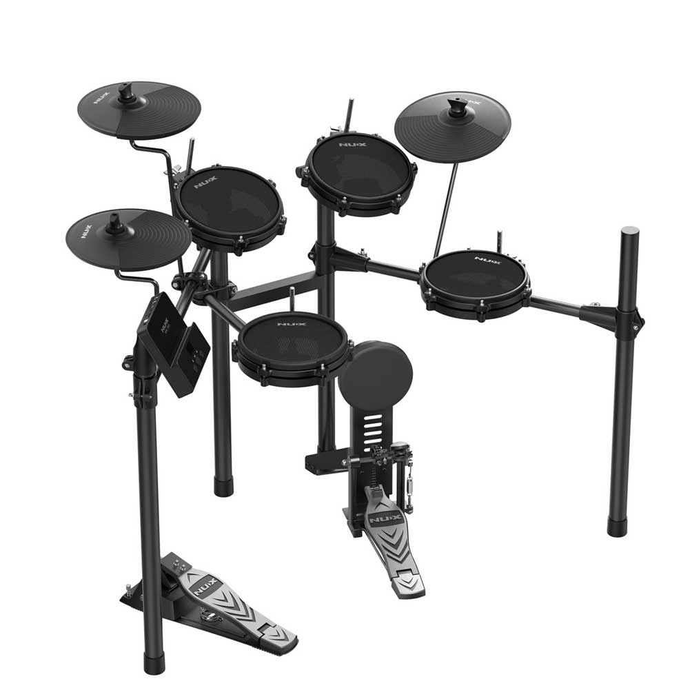 Nux DM-110 8-piece All Mesh Heads Electronic Drum Kit