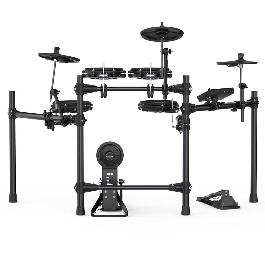Nux DM-210 8-piece All Mesh Heads Electronic Drum Kit