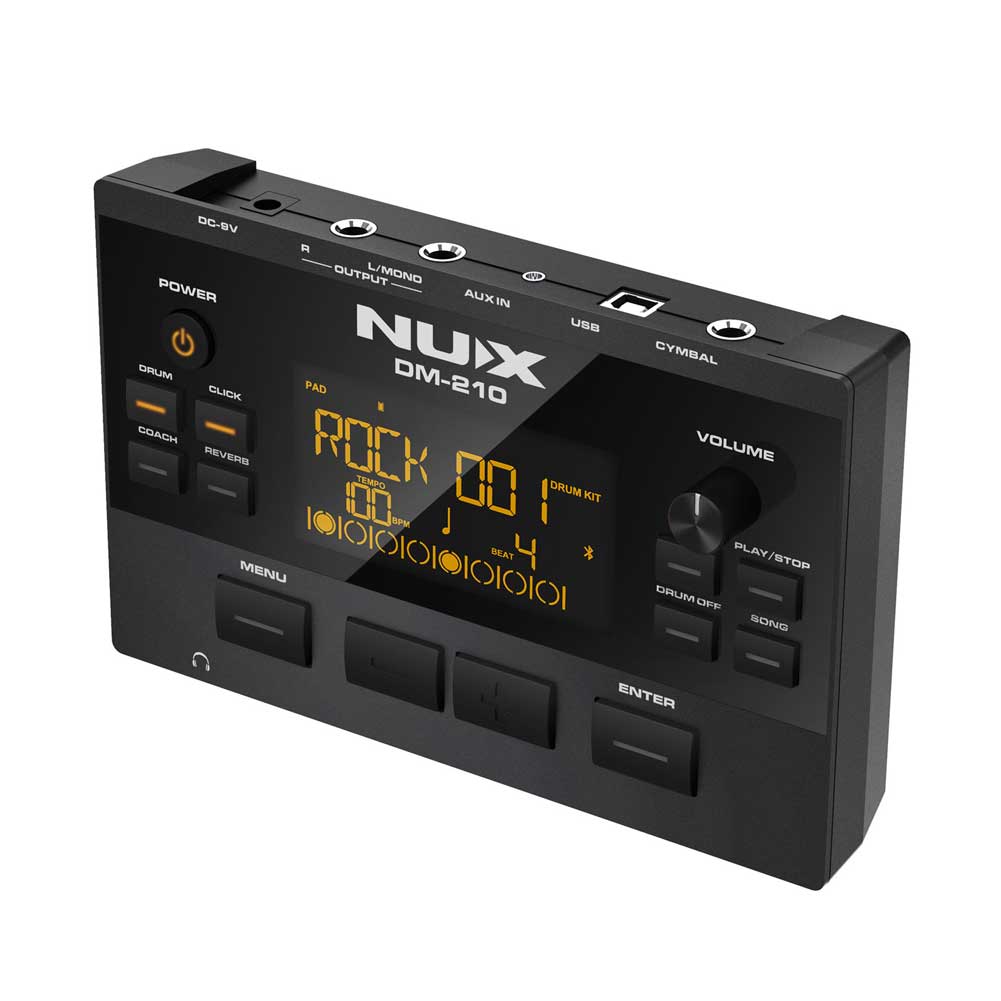 Nux DM-210 8-piece All Mesh Heads Electronic Drum Kit