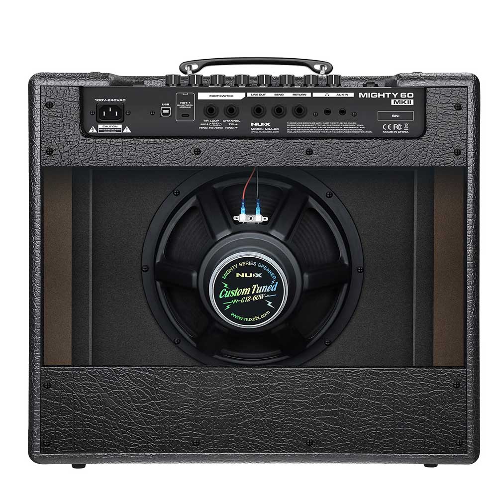 NUX Mighty 60 MKII 60W 7-Channel Modeling Electric Guitar Combo Amp with Bluetooth