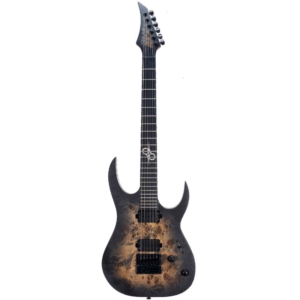 Solar S1.6PB S series S Type Poplar Burst Matte Evertune Bridge Electric Guitar 6 String with Gig Bag