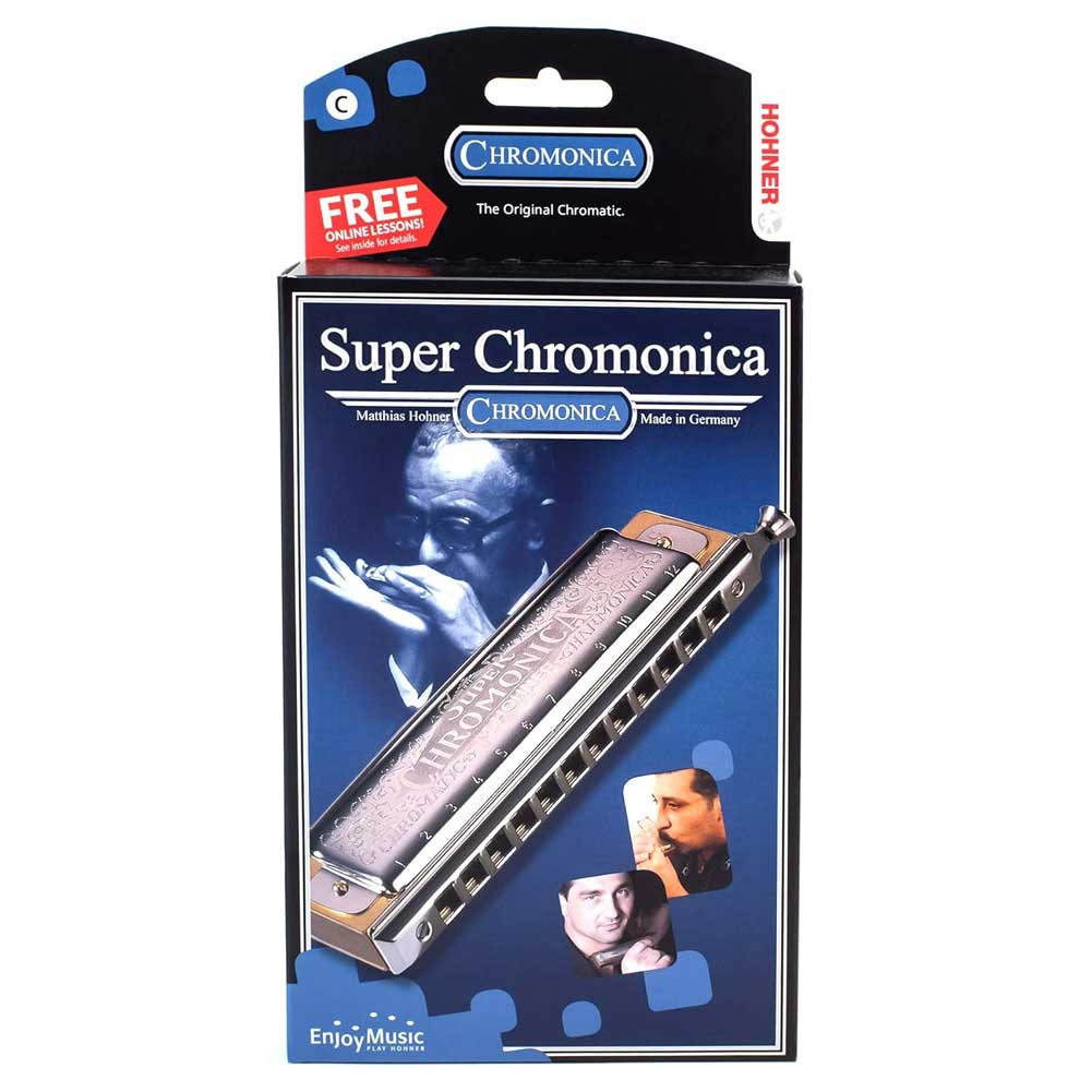 Hohner Super Chromonica 270/48 Holes 48 Harmonica with Case Hohner Super Chromonica 270/48 Holes 48 Harmonica with Case