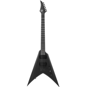 Solar VB4.6C S series VB Type Carbon Black Matte Electric Guitar 6 String with Gig bag