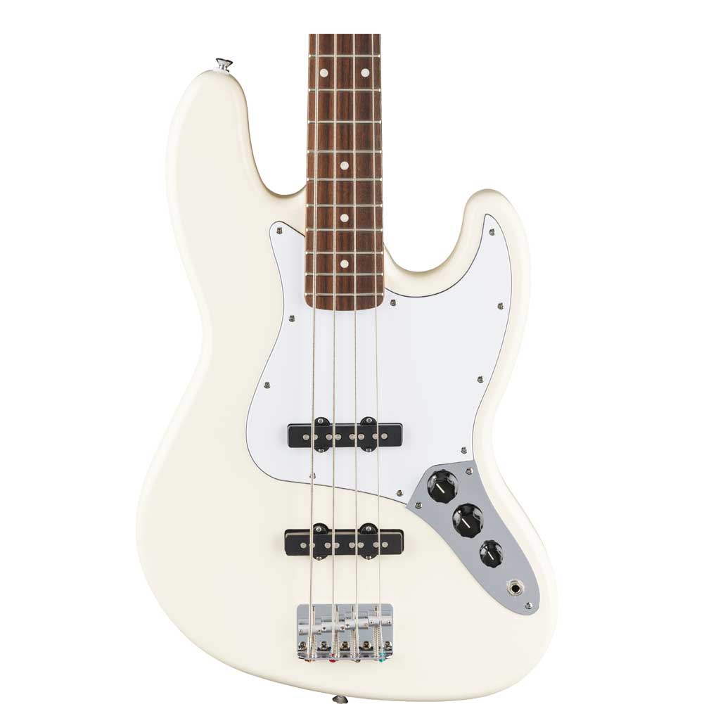 Fender Standard Jazz Bass OW 02668405 series Indian Laurel Fingerboard SS 4 String Bass Guitar with Gig Bag 0266840505