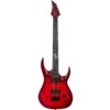 Solar A2.6QBRB-27 S series A Type Quilt Blood Red Burst Baritone Electric Guitar 6 String with Gig Bag