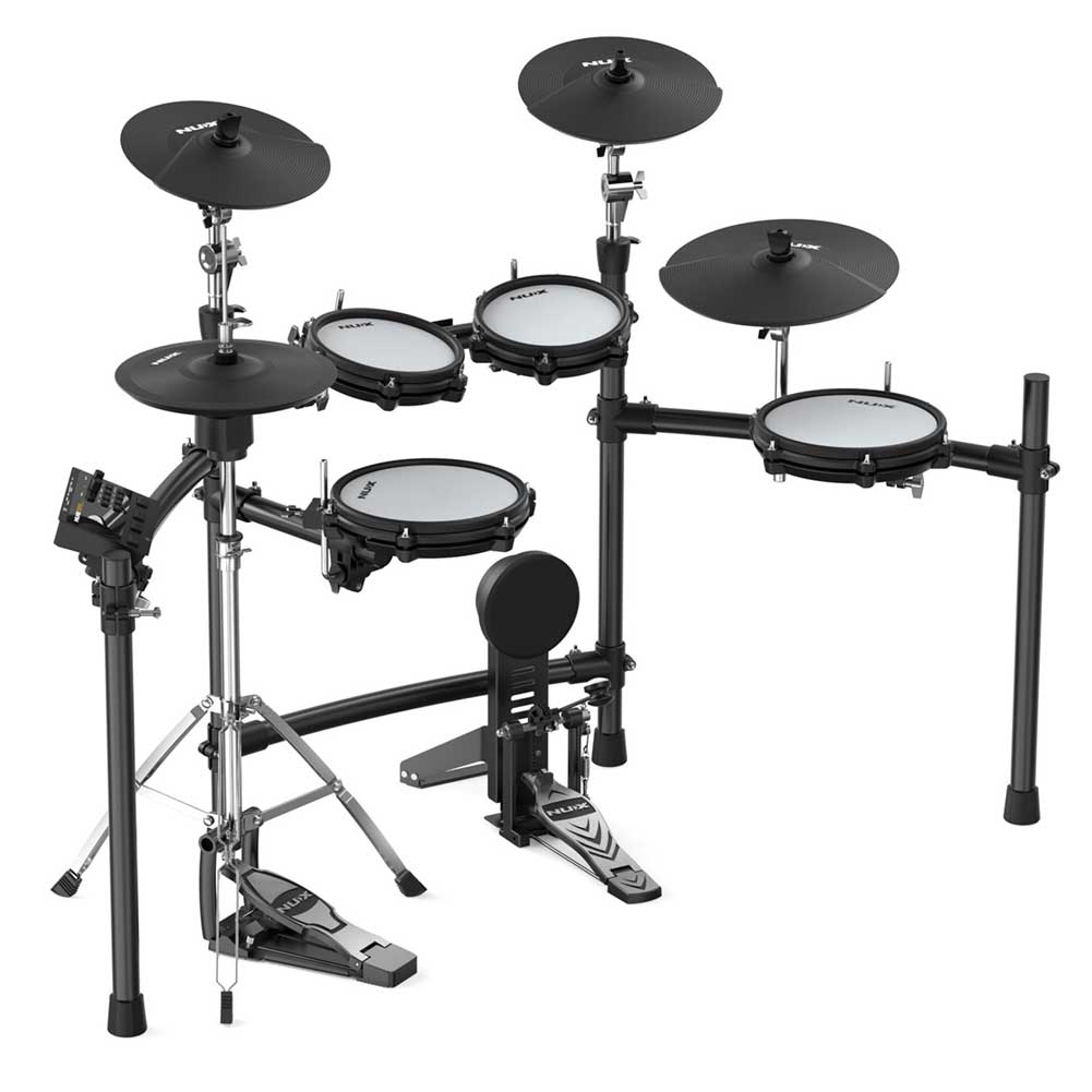 Nux DM-310H All Mesh Head Digital Electronic Drum Kit Nux DM-310H All Mesh Head Digital Electronic Drum Kit