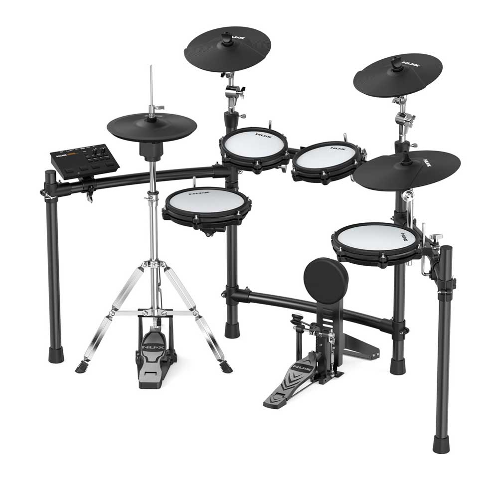Nux DM-310H All Mesh Head Digital Electronic Drum Kit Nux DM-310H All Mesh Head Digital Electronic Drum KitV