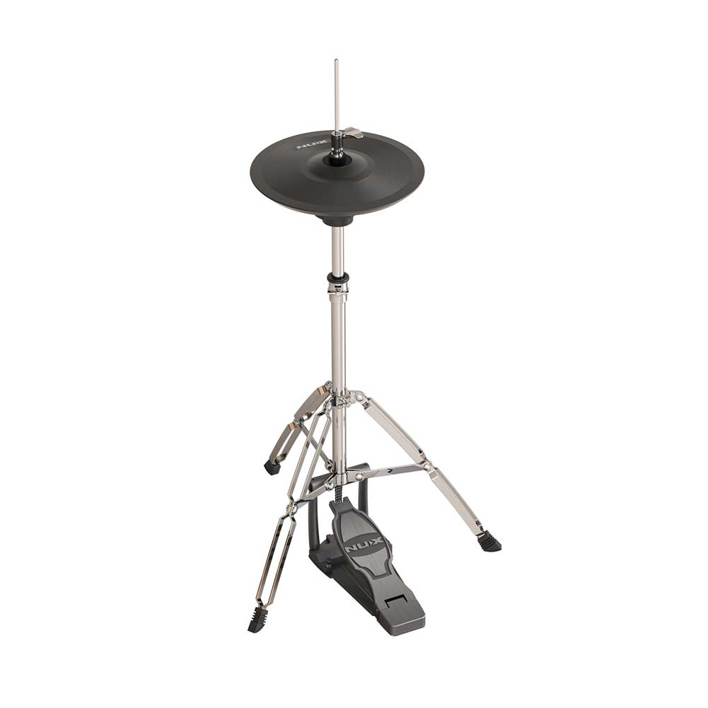 NUX DM-8 Digital Remo Mesh Heads 9 pcs Drum Kit Authentic Acoustic-like Feel Realistic Expressive Playing Robust Rack System