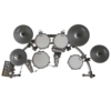 NUX DM-8 Digital Remo Mesh Heads 9 pcs Drum Kit Authentic Acoustic-like Feel Realistic Expressive Playing Robust Rack System