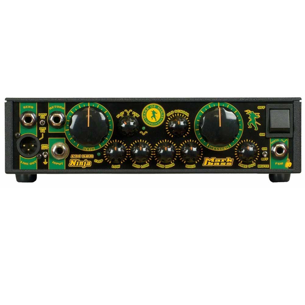 MarkBass Little Mark Ninja 58R 1000W MPT Power Amp Bass Head MBH110123Z