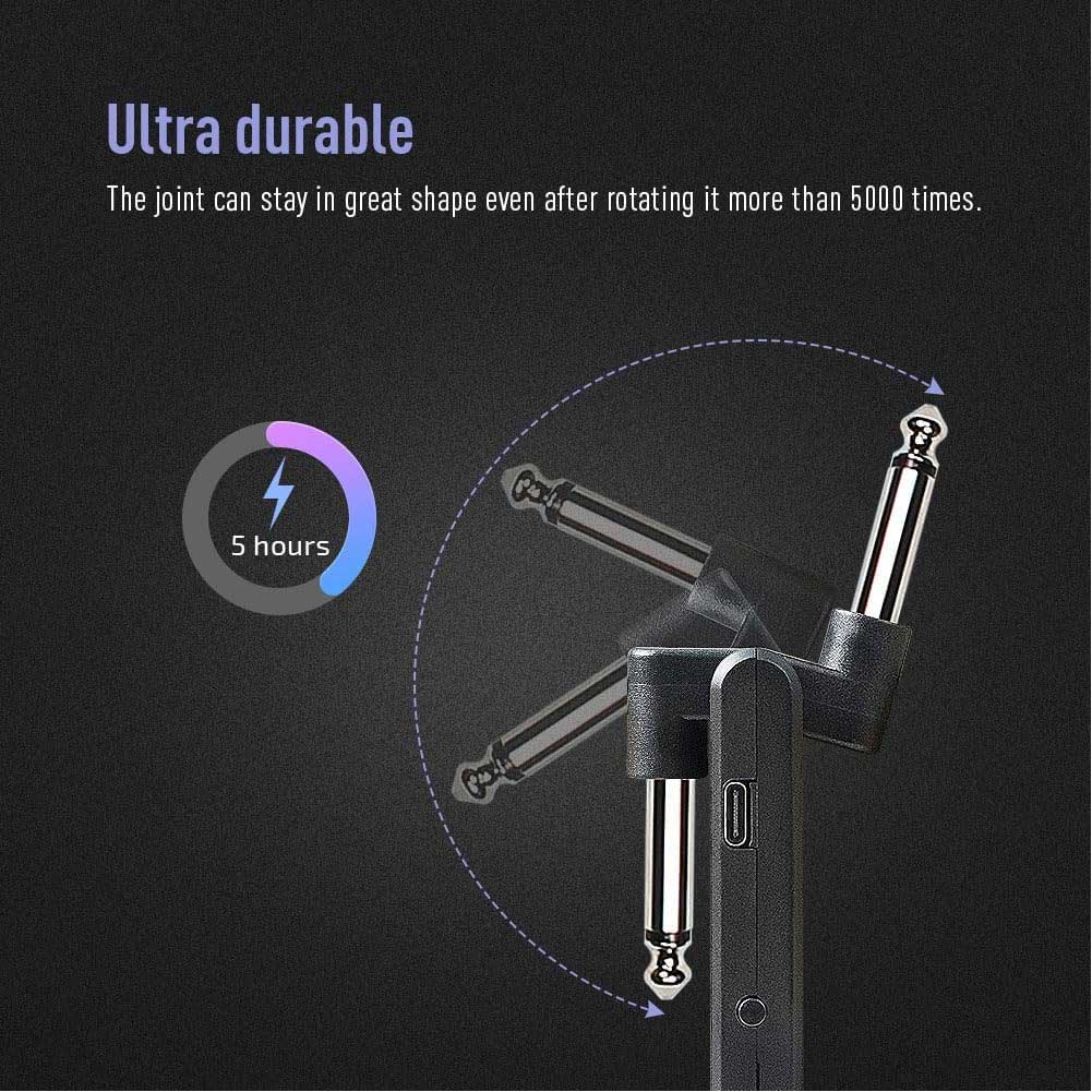 Sonicake QWS-10 2.4G Wireless Audio System for All Types of Guitar with Active or Passive Pickup Sonicake QWS-10 2.4G Wireless Audio System for All Types of Guitar with Active or Passive Pickup