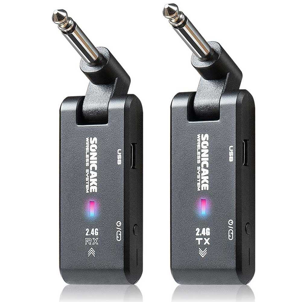 Sonicake QWS-10 2.4G Wireless Audio System for All Types of Guitar with Active or Passive Pickup Sonicake QWS-10 2.4G Wireless Audio System for All Types of Guitar with Active or Passive Pickup