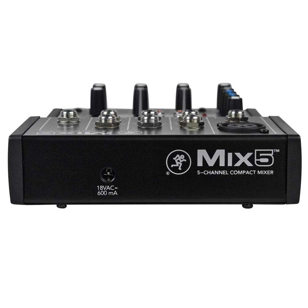 Mackie Mix5 Compact 5 Channel Analog Audio Mixer With USB Connection Mackie Mix5 Compact 5 Channel Analog Audio Mixer With USB Connection