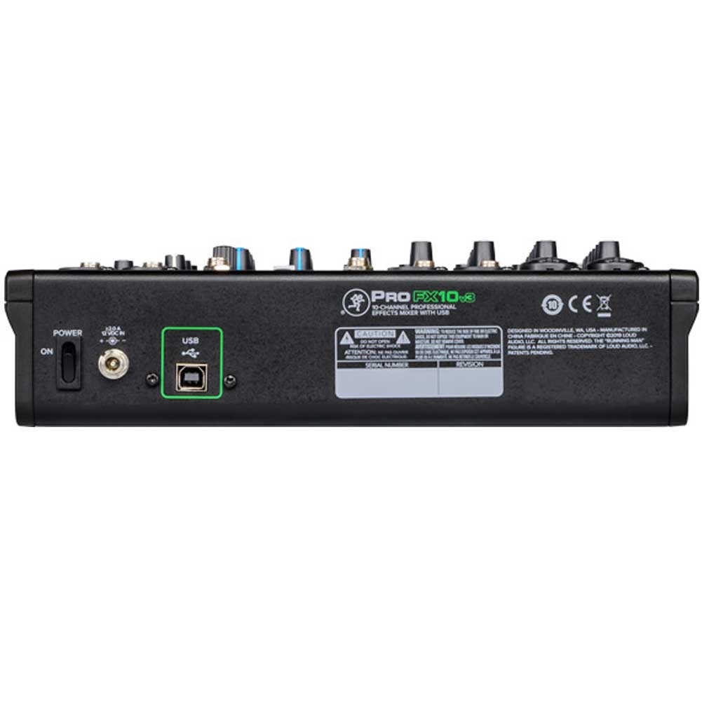 Mackie ProFX10v3 10-channel Mixer with USB and Effects Mackie ProFX10v3 10-channel Mixer with USB and Effects