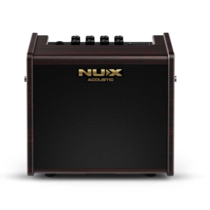 NUX AC-25 25-watt 1 x 6.5-inch Built-in Battery and Bluetooth Acoustic Guitar Combo Amp