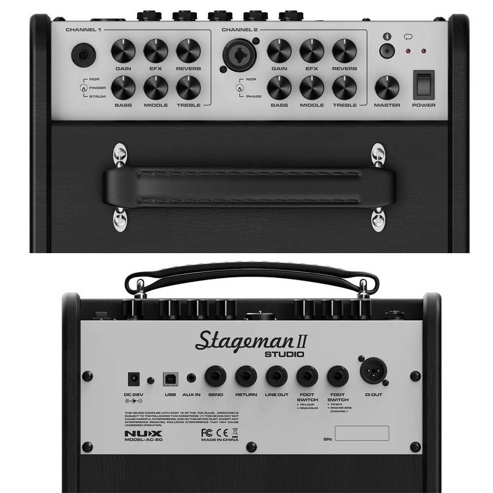 High-sensitivity speaker system for playing on stage