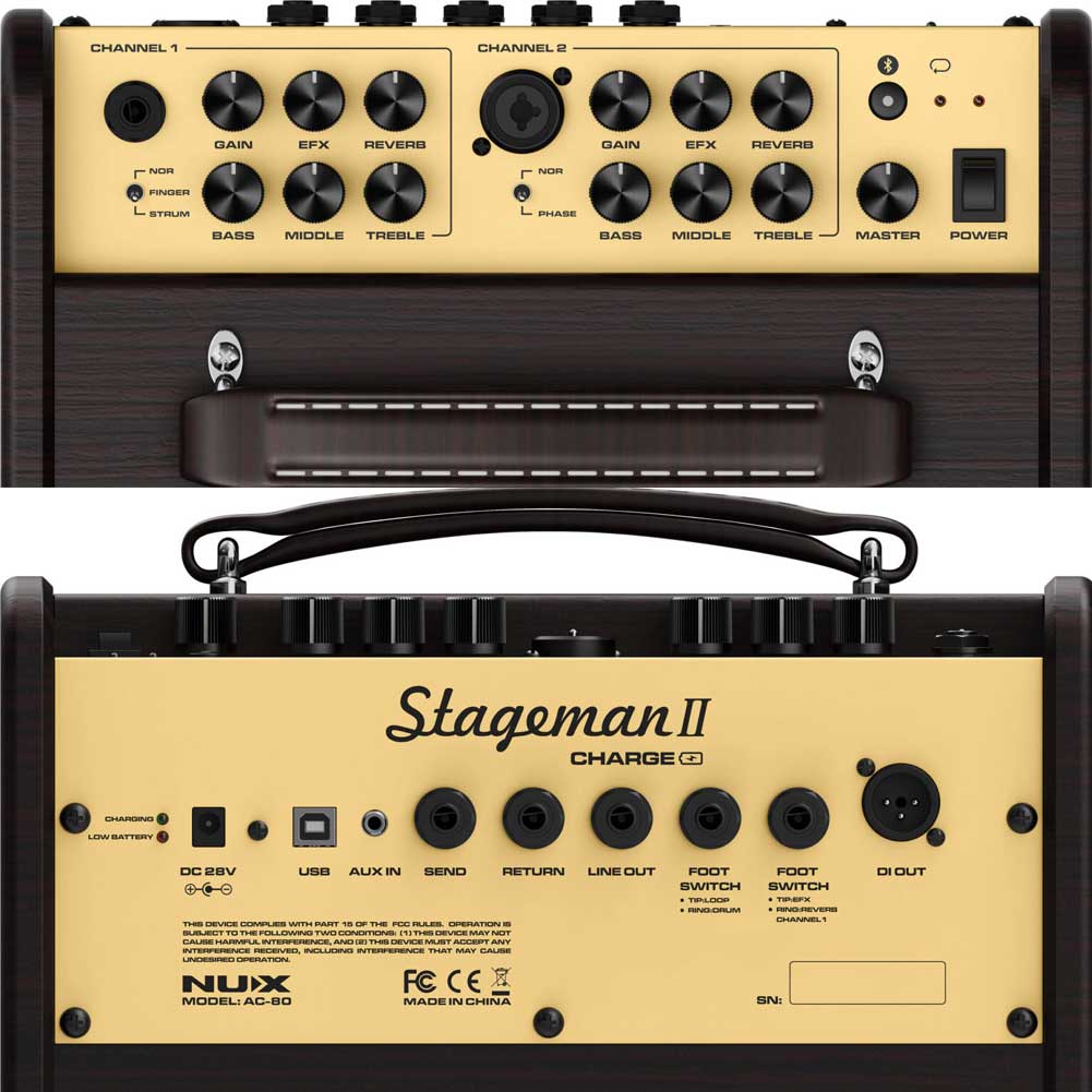 High-sensitivity speaker system for playing on stage