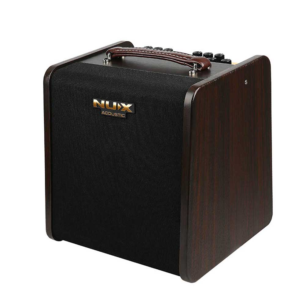 NUX AC-80 Stageman II Charge 80-watt 1 x 6.5-inch Battery and Bluetooth Acoustic Guitar Combo Amp