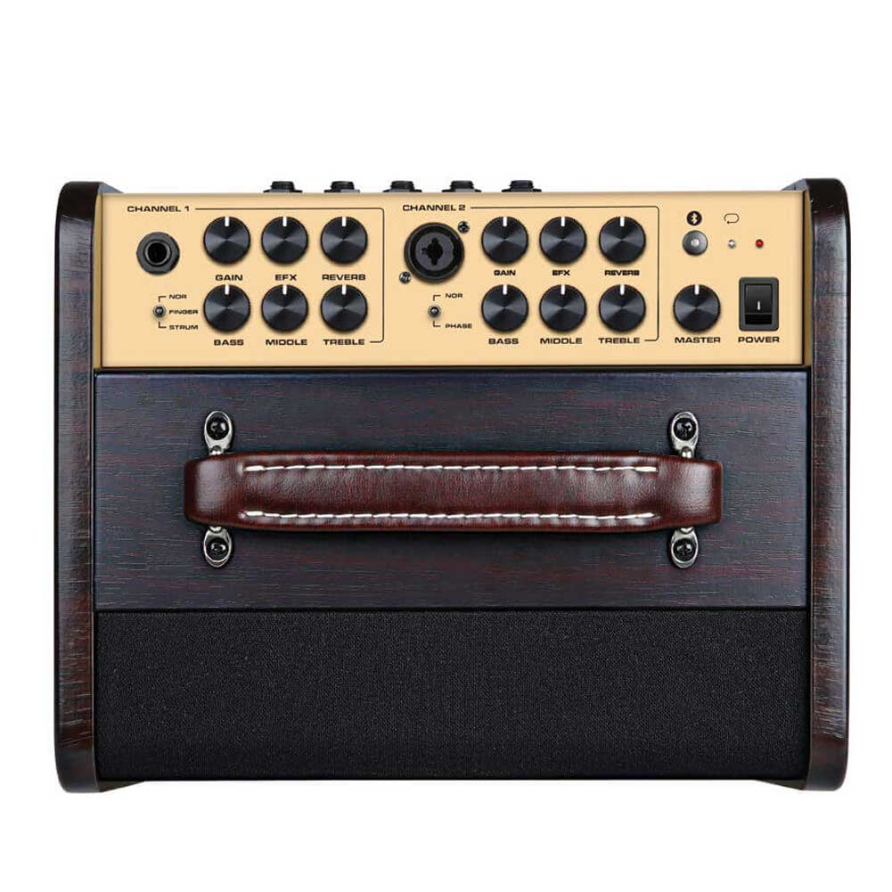 NUX AC-80 Stageman II Charge 80-watt 1 x 6.5-inch Battery and Bluetooth Acoustic Guitar Combo Amp