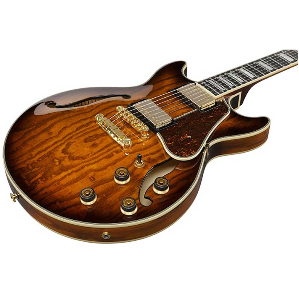 Ibanez AM93QA VVH AM Artcore Expressionist Hollow Body Electric Guitar 6 String with Gig Bag