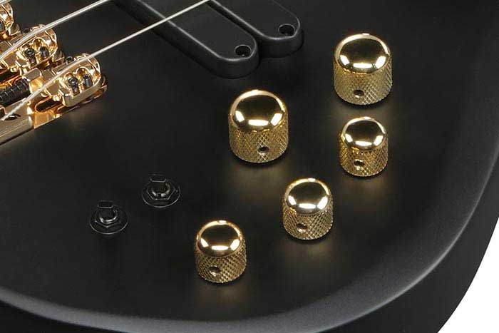 Ibanez Custom Electronics 3-band EQ w/EQ bypass switch & Mid frequency switch