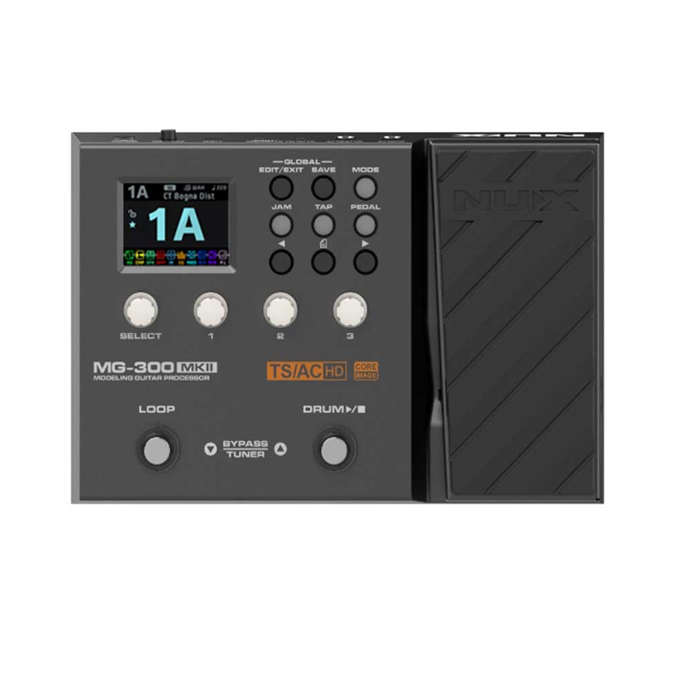 NUX MG-300 MKII Guitar Multi-effects and Modeling Processor NUX MG-300 MKII Guitar Multi-effects and Modeling Processor