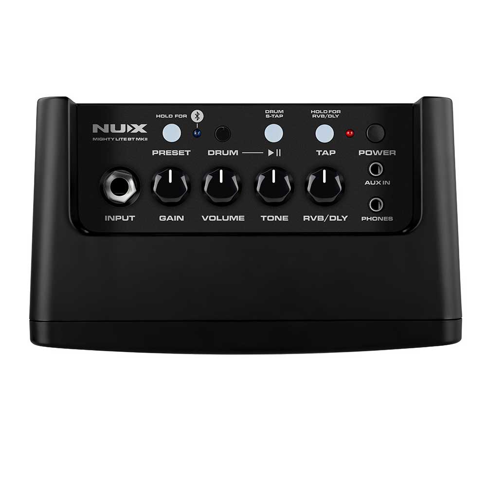 NUX Mighty Lite BT MKII 3-watt Battery-powered with Bluetooth Desktop Modeling Amp