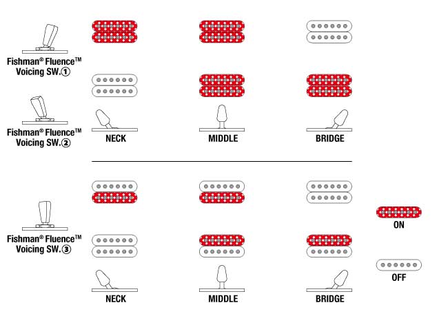 Fishman Fluence Switching