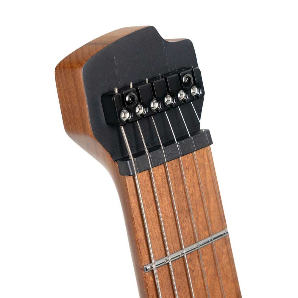 Cort Space G6TR SGLG Headless Multiscale Electric guitar in Semi Gloss finish with Gig Bag