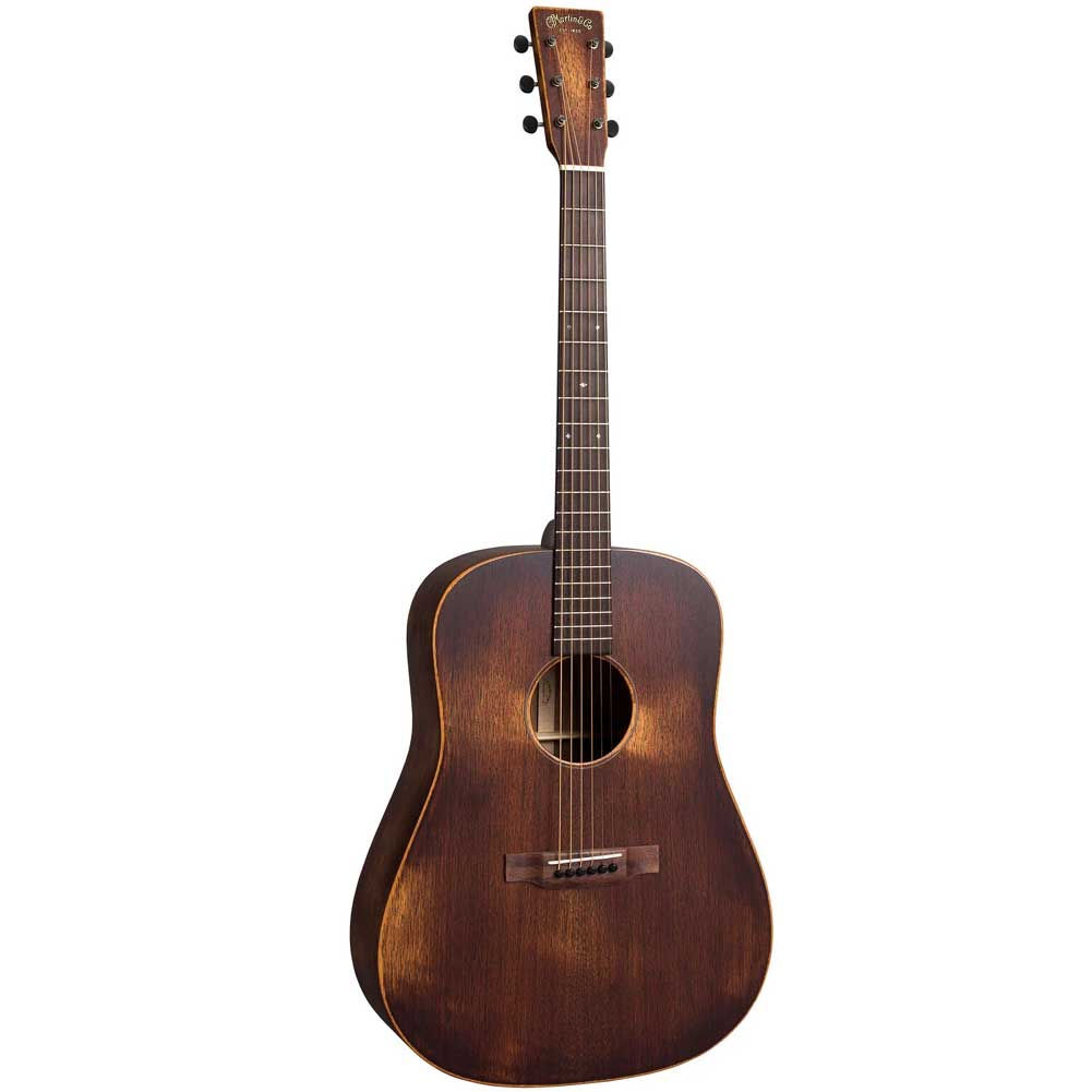 Martin D-15M StreetMaster Distressed Burst Acoustic Guitar with Gig Bag 10D15MSTREETMASTER