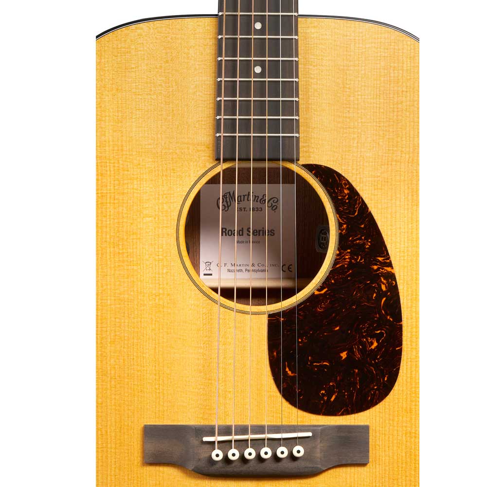 Martin Road Series 000-10E Retro Natural Aging Toner Electro Acoustic Guitar with Gig Bag 1100010ERETRO