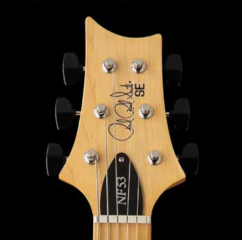 PRS Designed Tuners with Wing Buttons