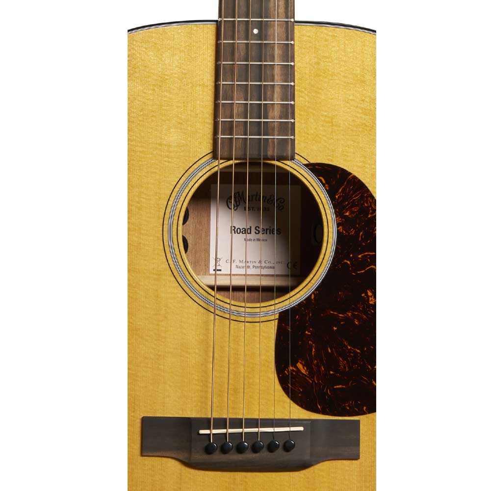 Martin Road Series D-12E Retro Natural Aging Toner Electro Acoustic Guitar with Gig Bag 11D12ERETRO